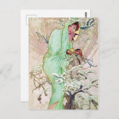 冬の女神 ポストカード (正面/裏面)