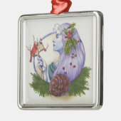 冬の女神 メタルオーナメント (左)