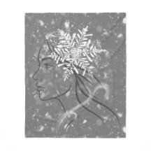 冬の女神 - 女性的な季節の芸術