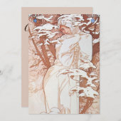 冬の女神 招待状 (正面/裏面)