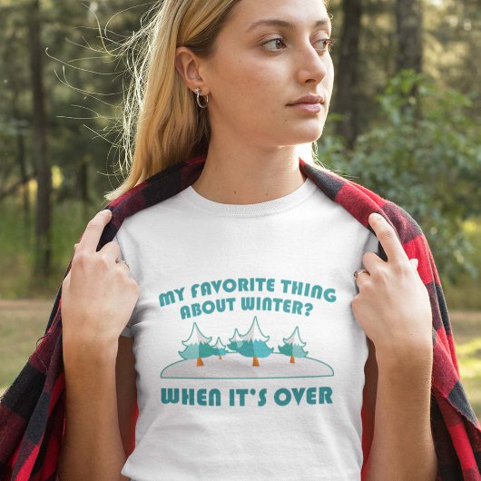 冬の好きなところ Tシャツ