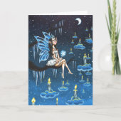 冬の妖精の光 シーズンカード (正面)