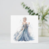 冬の妖精の女王のカード シーズンカード (スタンド正面)