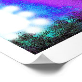 冬の妖精アート ポスター (角)