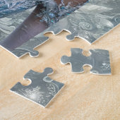 冬の妖精花嫁 魔法のウィンターワンダーランド ジグソーパズル (側面)