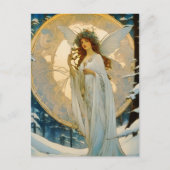 冬の妖精 – アーティスティック葉書 シーズンポストカード (正面)