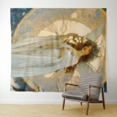 冬の妖精 – アーティスティック タペストリー (インサイチュ(横))