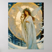 冬の妖精 – アーティスティック ポスター (正面)