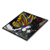 冬の妖精 タイル (側面)