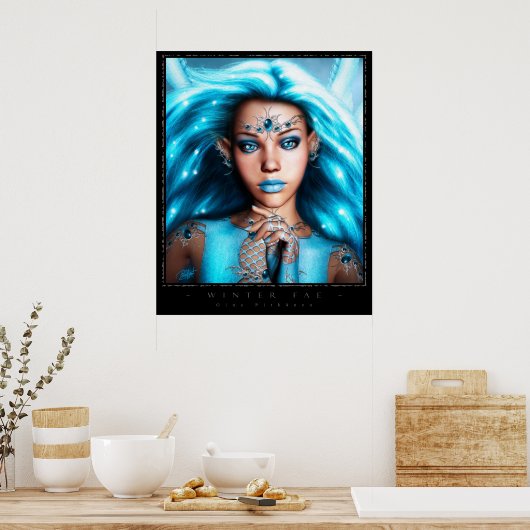 冬の妖精 ポスター (キッチン)