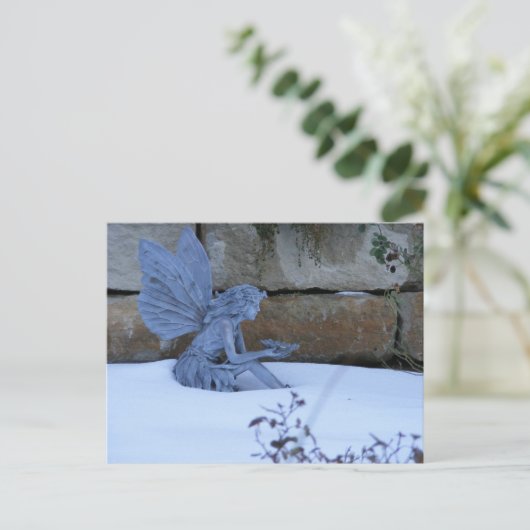 冬の妖精 ポストカード (スタンド正面)