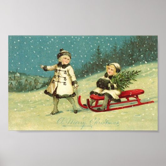 冬の子ども ポスター (正面)