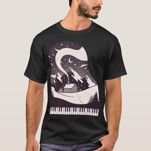 冬の子守歌 Tシャツ (正面)