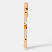 冬の子犬のマフラーフェスティブ Case-Mate iPhoneケース (裏面 / 右)