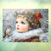 冬の子 ウィンドウサイン (シート3)