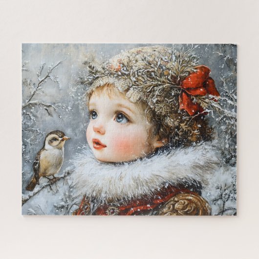 冬の子 ジグソーパズル (横)