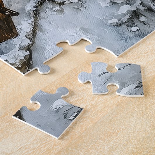 冬の子 ジグソーパズル (側面)