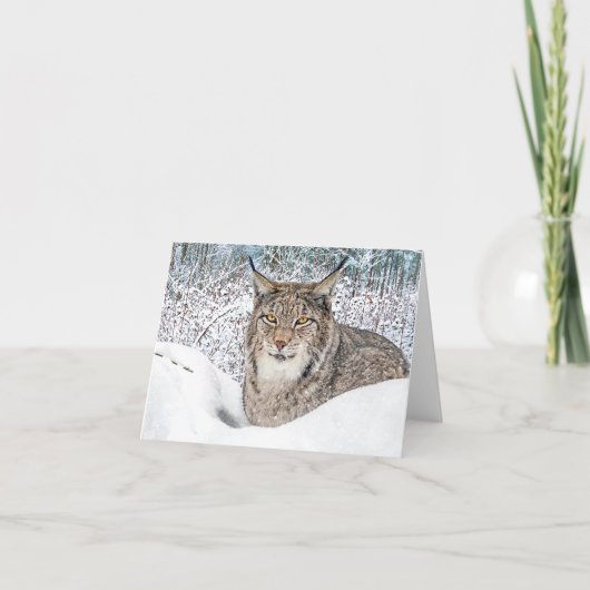 冬の子 ノートカード (正面)