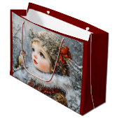 冬の子 ラージペーパーバッグ (正面アングル)