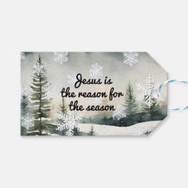 冬の季節はイエス様が原因 ギフトタグ