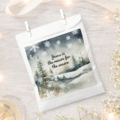 冬の季節はイエス様が原因 フェイバーバッグ (クリップ留めされた状態)