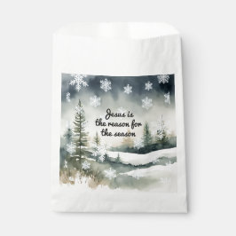 冬の季節はイエス様が原因 フェイバーバッグ