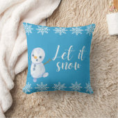 冬の季節 クッション (ブランケット)