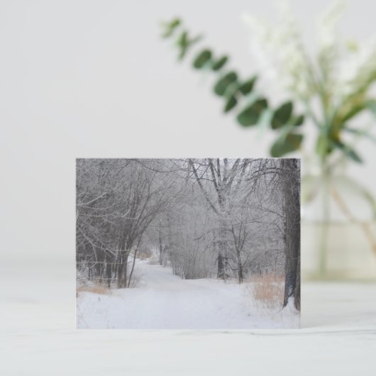 冬の孤独 ポストカード (スタンド正面)