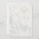 冬の実の水彩ボタニカルリース結婚式 招待状 (裏面)