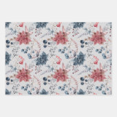 冬の実包紙シート ラッピングペーパーシート (正面)