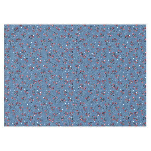 冬の実 テーブルクロス (正面(横))