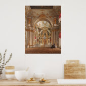 冬の宮殿の大聖堂 ポスター (キッチン)