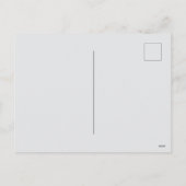 冬の家族の集まり シーズンポストカード (裏面)