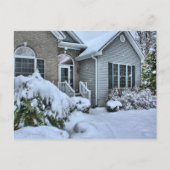 冬の家 ポストカード (正面)