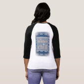 冬の寒さのトップ パーカ (裏面フル)