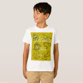 冬の寒さは震える Tシャツ (正面フル)