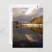 冬の小さな長池 ポストカード (正面/裏面)