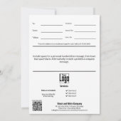 冬の小規模企業のスノーフレークのギフト証明書