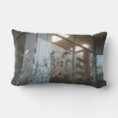 冬の小鳥枕（腰） ランバークッション (裏面)