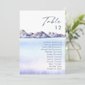 冬の山のテーブル番号グラフ (スタンド正面)