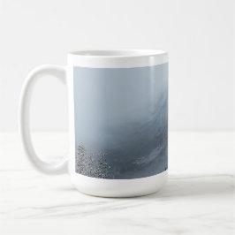 冬の山道の雪景色 コーヒーマグカップ