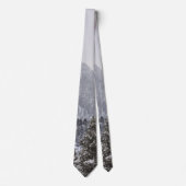 冬の山雪 ネクタイ (正面)