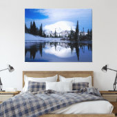 冬の山 キャンバスプリント (インサイチュ (寝室))
