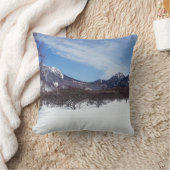 冬の山 クッション (ブランケット)