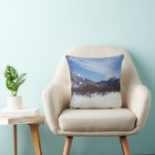 冬の山 クッション (椅子)