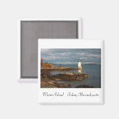 冬の島 マグネット (正面/裏面)