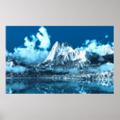 冬の崖 ポスター (正面)