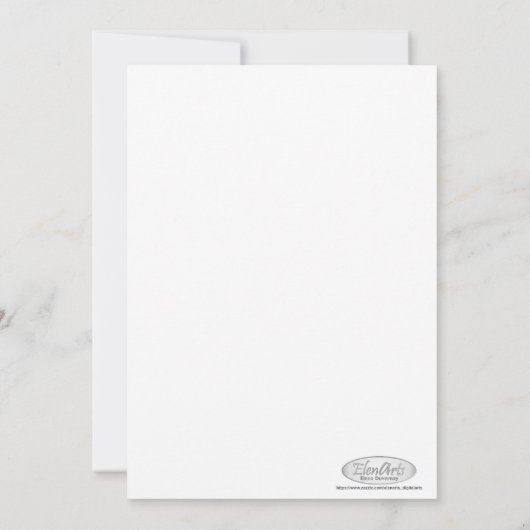 冬の嵐のバイソン (裏面)