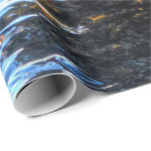 冬の川でマラードダック – 野生動物写真 ラッピングペーパー (ロールコーナー)