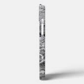 冬の川凍ってい上のアーチ橋 Case-Mate iPhoneケース (裏面 / 左)